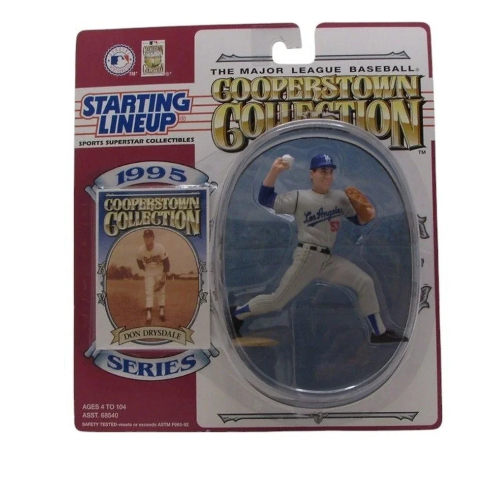 1995 Starting Lineup Don Drysdale LA Dodgers Baseball Figure